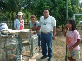 Cacique usa garimpo de diamantes para desenvolver aldeia